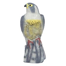 1x Grey 40cm Falcon Bird