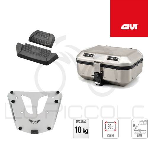 Givi aluminum case - aluminum,
