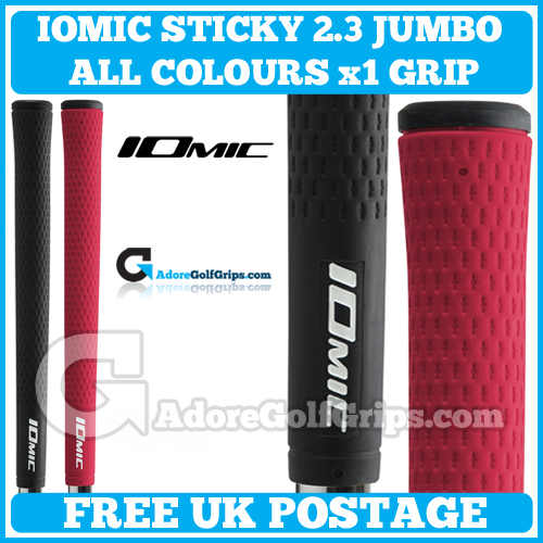 Iomic sticky jumbo grips red - iomic,