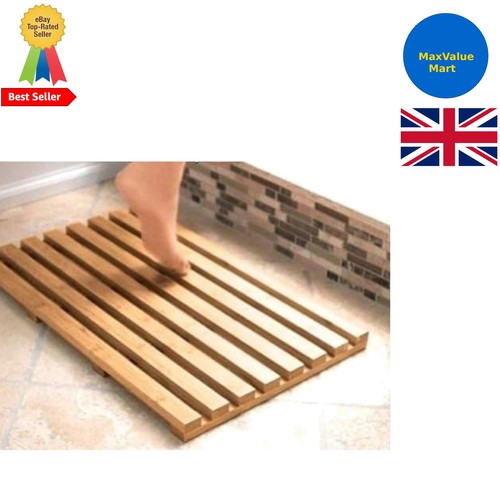 Wooden bath mat - bath,