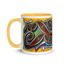 FAIRGROUND SCROLLS Artwork Mug