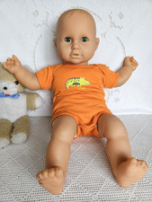 Large Simba Baby Doll 1980s ~