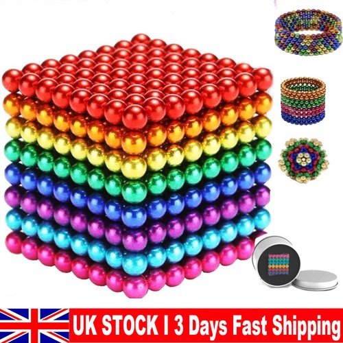 Colorful mag beads fidget desk - colorful,