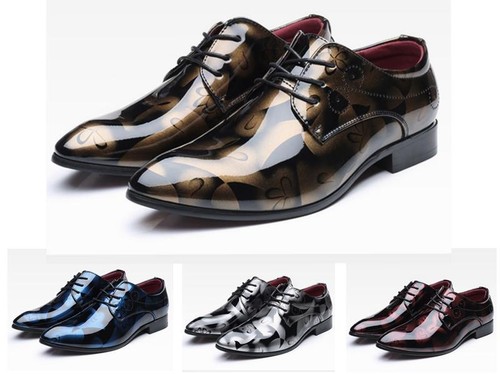 Mens shiny patent leather - shiny,