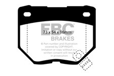 EBC Redstuff Rear Brake Pads