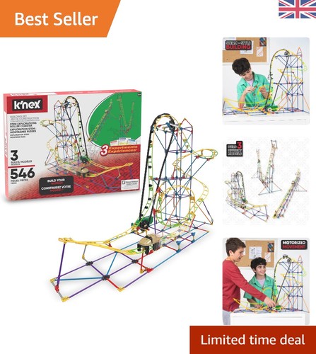 546 piece stem roller coaster - roller,