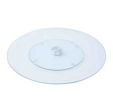Glass Lazy Susan Turntable