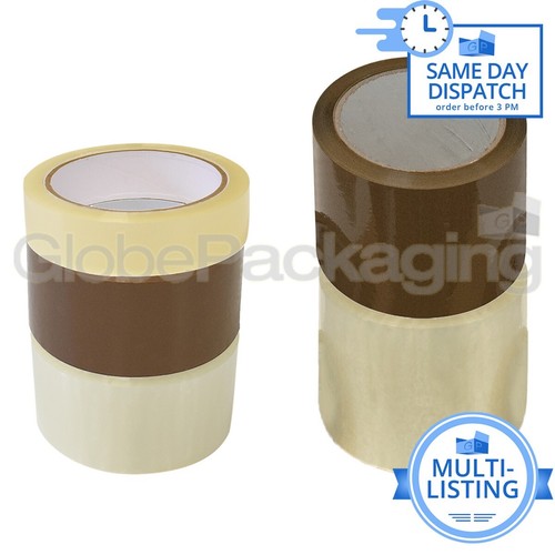 Brown clear parcel packaging - &,