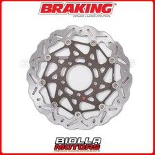 WK124L FRONT BRAKE DISC SX BRAKING TRIUMPH SPEEDMASTER 865 2011 - WAVE FLOT