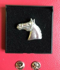 HORSE HEAD WITH TACK -