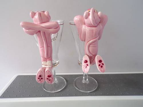 Vintage rare pink panther - pink,