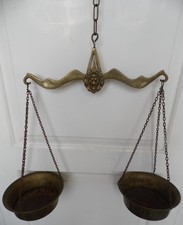 Vintage Brass pot plant holder