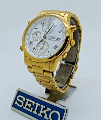 Seiko quartz chronograph - seiko,