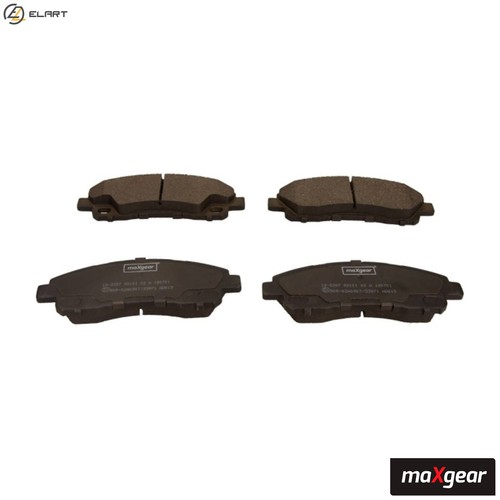 Brake pad set - pad,