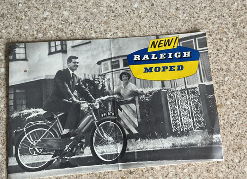 Sales brochure leaflet raleigh - sales,