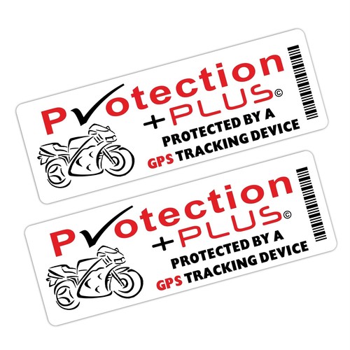 Motorbike security stickers - motorbike,