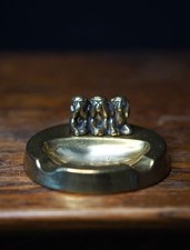 Peerage England Brass Ashtray