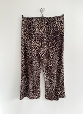 Zara Leopard Trousers Stretchy