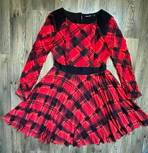 Karen millen red - karen, plaid