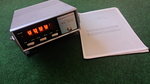 Yaesu 355 frequency counter - frequency,