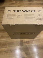 Brompton C Line Folding Bike 6-Speed, Black *New used *still In box