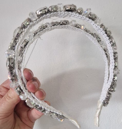 Silver crystal rhinestone - crystal,