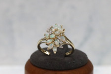 9ct Yellow Gold QVC Opal &