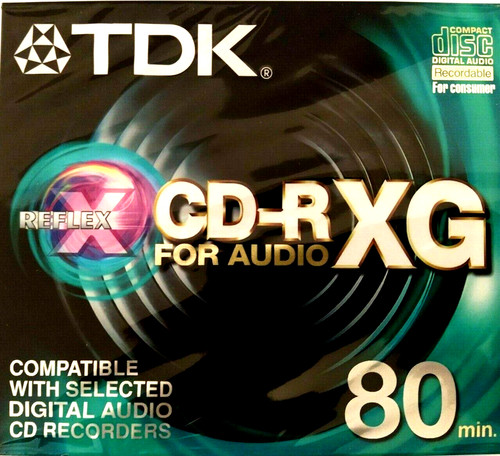 Tdk rxg 80ed reflex audio - tdk, cd-rxg