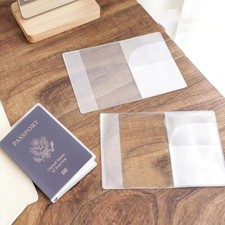 Clear Transparent Passport Cover Passport Holder Passport Protective Covers