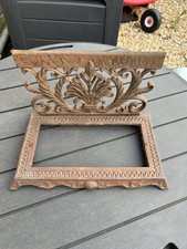 Vintage Cast Iron Fireplace