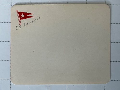 Rms homeric white star - ss, line