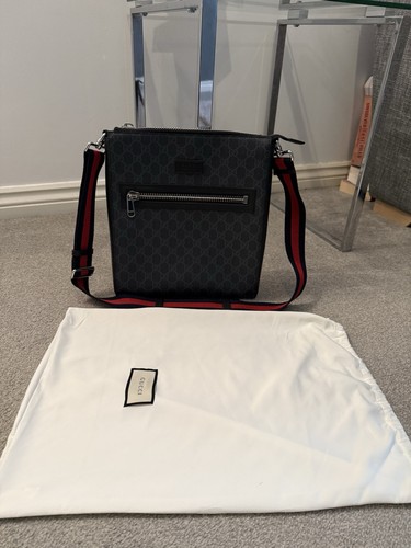 Gucci men leather - leather, crossbody