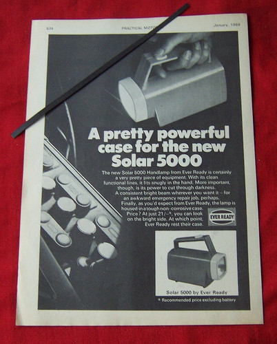 Ever ready solar - 5000, torch