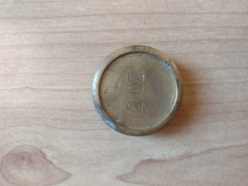 Antique vintage 2oz brass - 2oz,