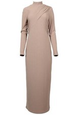 REFORMATION BEIGE JERSEY MAXI