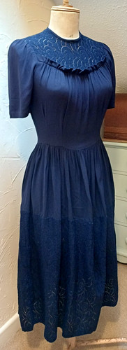 Vintage 1930s 1940s rayon - 1930s/1940s,