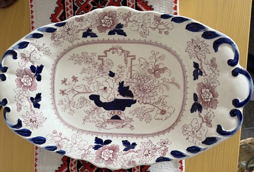 Masons ironstone blue mandalay - masons,