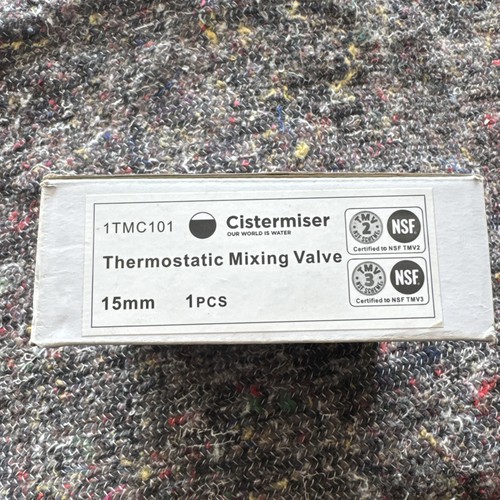 Thermostatic mixing valve 15mm - mixing,