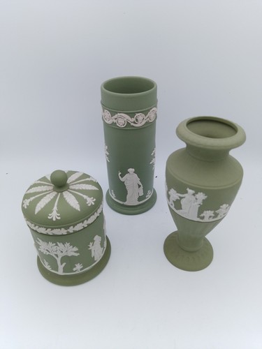Wedgwood jasperware green 3 - wedgwood,