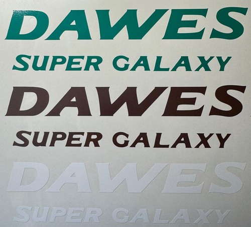 Dawes super galaxy - dawes, decal