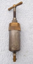 VINTAGE TECALEMIT LONDON GREASE GUN UNUSUAL AS FOUND