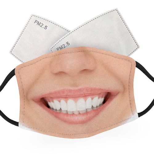 Smiling female face adult - smiling,