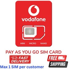 1 x  Vodafone Sim