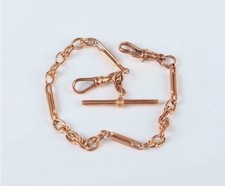 9ct Antique Rose Gold Albert