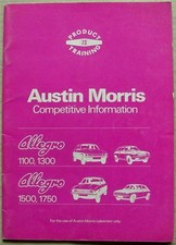 AUSTIN ALLEGRO Car Salesmans