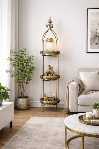 Tall antique gold - tall, eastern