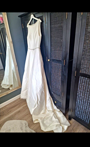 Justin alexander ivory satin - ivory,