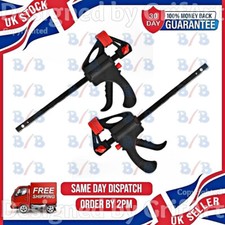 TWO 4" RAPID BAR CLAMP VICE