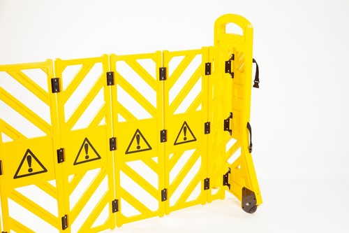 Plastic expandable barrier - plastic,