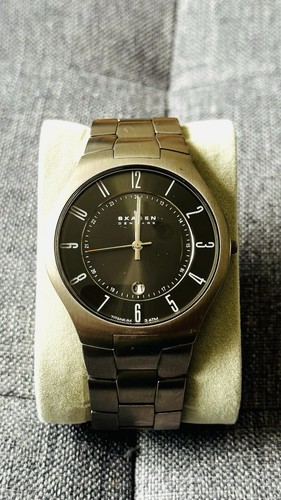 Skagen grey titanium links - grey,